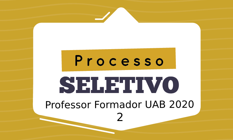 Sele��o de Professor Formador UAB IFPE-EAD 2020.2